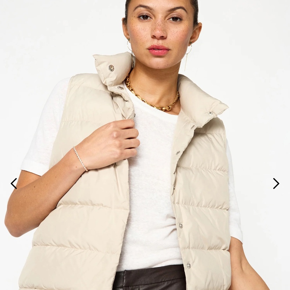 BROCHU WALKER | ANDERS DOWN VEST - STONE